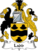 English Coat of Arms for the family Ladd