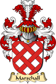 v.23 Coat of Family Arms from Germany for Marschall