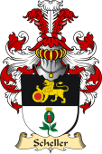 v.23 Coat of Family Arms from Germany for Scheller