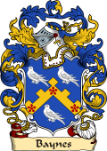 English or Welsh Family Coat of Arms (v.23) for Baynes