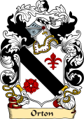 English or Welsh Family Coat of Arms (v.23) for Orton (Lea, Leicestershire)