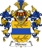 German Wappen Coat of Arms (v.25) Hörner