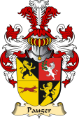 v.23 Coat of Family Arms from Germany for Pauger