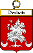 French Coat of Arms Badge for Desbois