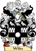 English or Welsh Family Coat of Arms (v.23) for Wilde