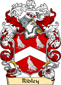 English or Welsh Family Coat of Arms (v.23) for Ridley