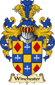English Coat of Arms (v.23) for the family Winchester