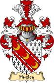 English Coat of Arms (v.23) for the family Huxley