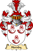 English Coat of Arms (v.23) for the family Hornby