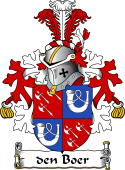 Dutch Coat of Arms for den Boer