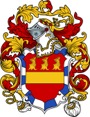 English or Welsh Coat of Arms for Greenway (Bucks and Berks)