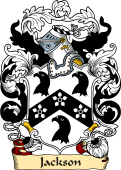 English or Welsh Family Coat of Arms (v.23) for Jackson