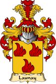 French Family Coat of Arms (v.23) for Launay