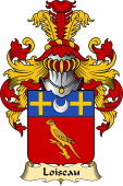 French Family Coat of Arms (v.23) for Loyseau or Loiseau