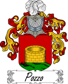 Araldica Italiana Coat of arms used by the Italian family Pozzo