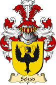 v.23 Coat of Family Arms from Germany for Schad