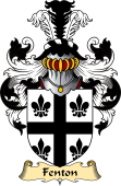 English Coat of Arms (v.23) for the family Fenton