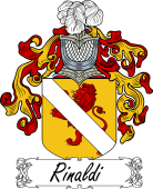 Araldica Italiana Coat of arms used by the Italian family Rinaldi