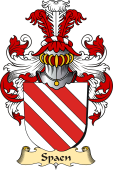 v.23 Coat of Family Arms from Germany for Spaen