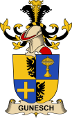 Republic of Austria Coat of Arms for Gunesch