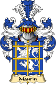 French Family Coat of Arms (v.23) for Maurin
