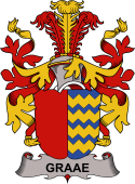 Coat of arms used by the Danish family Graae