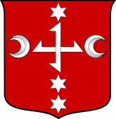 Polish Family Shield for Wyszpolski or Wyszolski