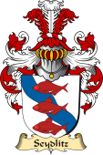 v.23 Coat of Family Arms from Germany for Seydlitz