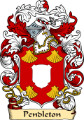 English or Welsh Family Coat of Arms (v.23) for Pendleton (Norwich)