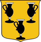 Italian Family Shield for Pignatelli