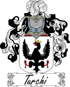Araldica Italiana Coat of arms used by the Italian family Turchi (or Turco)