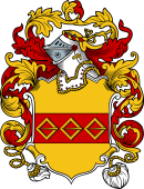 English or Welsh Coat of Arms for Shackleton (Ref Berry)