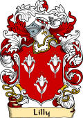 English or Welsh Family Coat of Arms (v.23) for Lilly (Bromsgrove, Worcestershire)