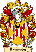 English or Welsh Family Coat of Arms (v.23) for Battersby (1605)