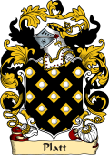 English or Welsh Family Coat of Arms (v.23) for Platt (London and Middlesex)