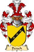 v.23 Coat of Family Arms from Germany for Dersch