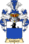 French Family Coat of Arms (v.23) for Couttant