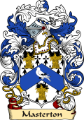 English or Welsh Family Coat of Arms (v.23) for Masterton (Northwich, Cheshire)