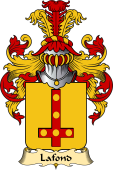 French Family Coat of Arms (v.23) for Lafond