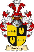 v.23 Coat of Family Arms from Germany for Hucking