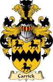 English Coat of Arms (v.23) for the family Carrick