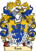 English or Welsh Family Coat of Arms (v.23) for Ford