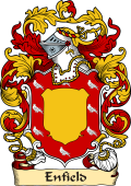 English or Welsh Family Coat of Arms (v.23) for Enfield (Essex)
