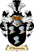 Irish Family Coat of Arms (v.23) for O'Kennedy