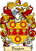 English or Welsh Family Coat of Arms (v.23) for Dayton (Bedfordshire)