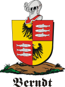 German shield on a mount for Berndt