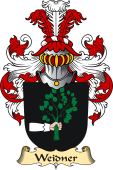 v.23 Coat of Family Arms from Germany for Weidner