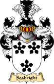 English Coat of Arms (v.23) for the family Seabright