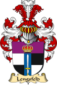v.23 Coat of Family Arms from Germany for Lengsfeld