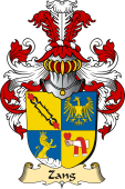 v.23 Coat of Family Arms from Germany for Zang